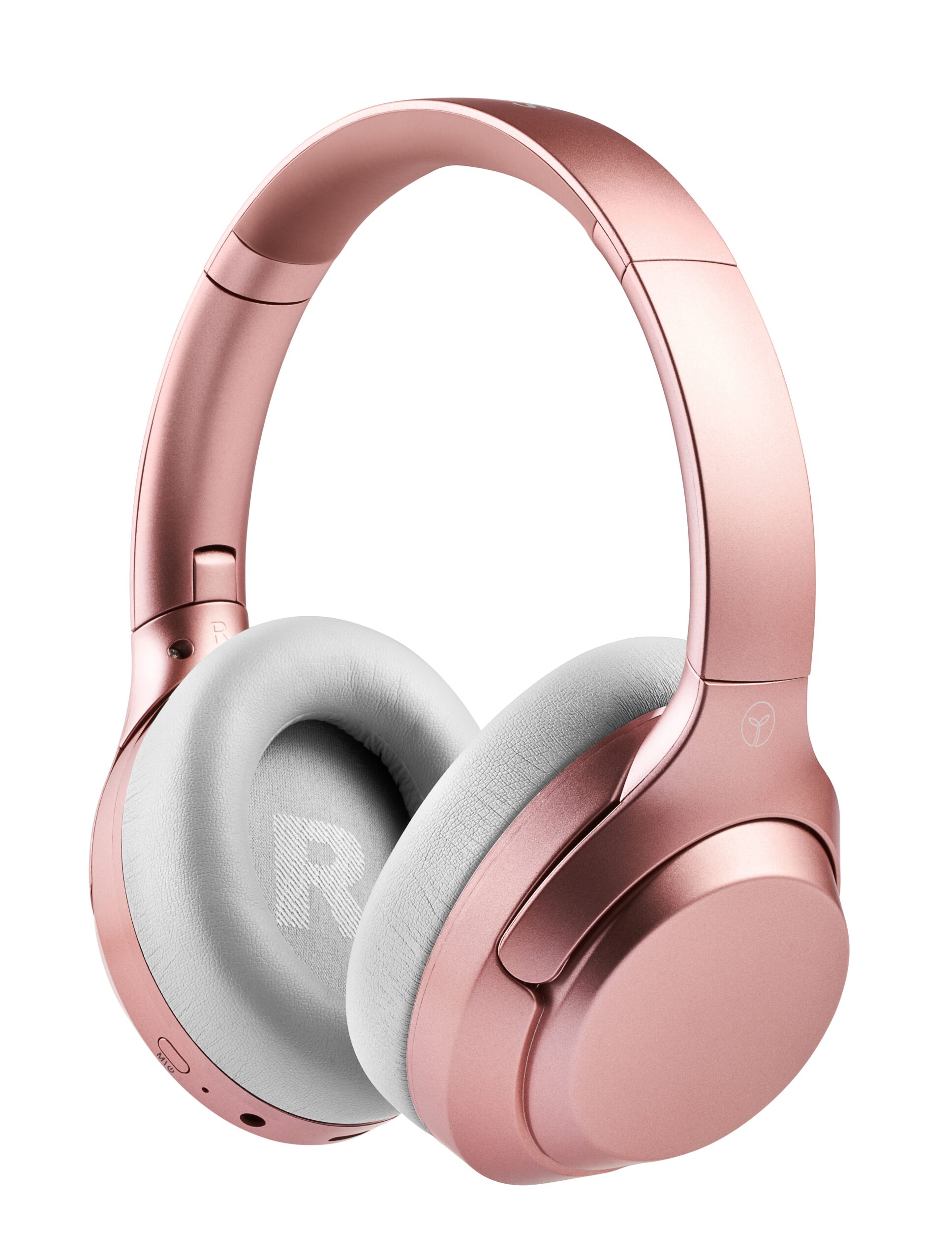 SPROUT INVOKE BT OVERHEAD HEADPHONES ROSE GOLD AND BLUE SimConnect