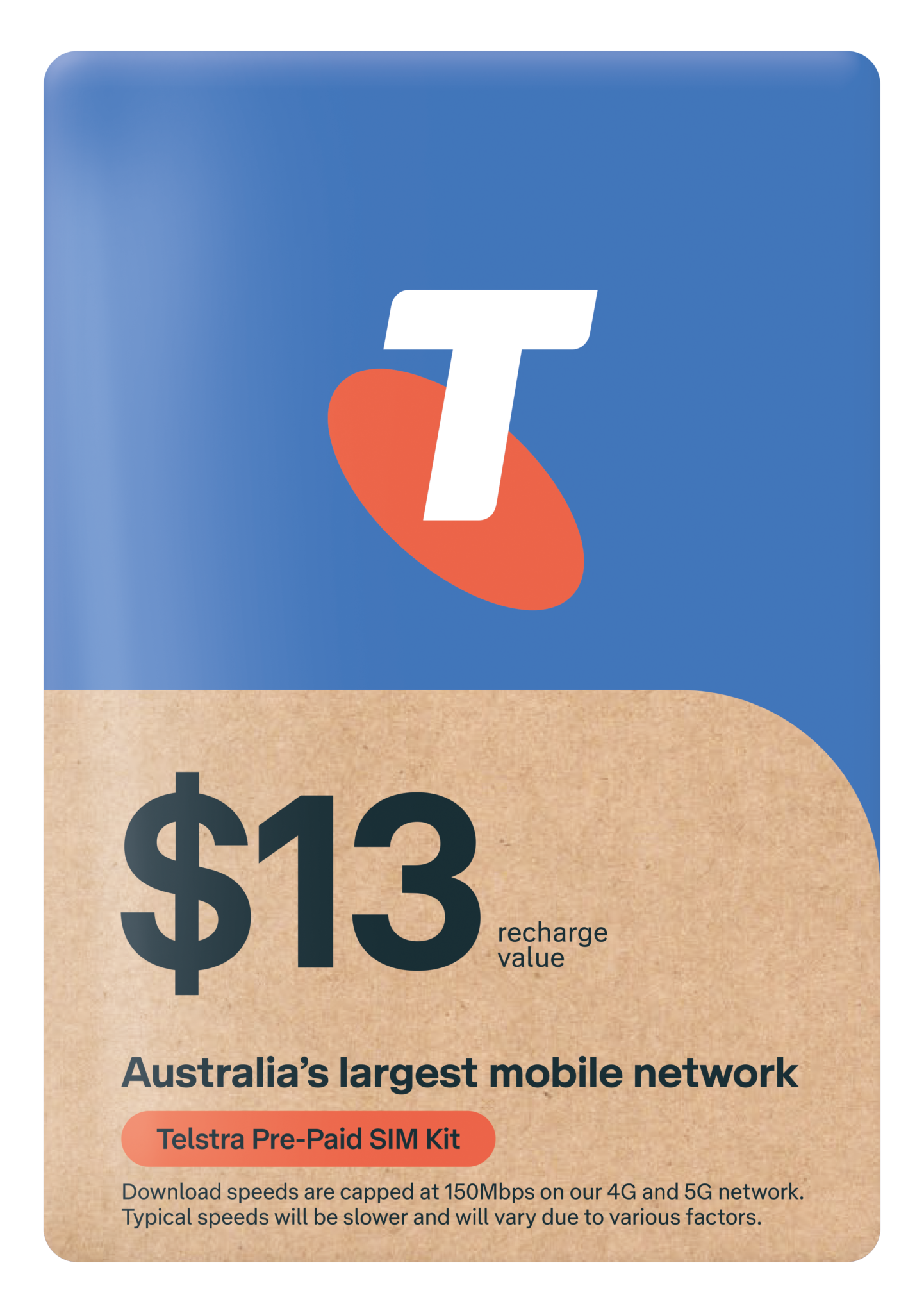 Telstra Prepaid Recharge $39 $49 $59 (Order in units required) – SimConnect